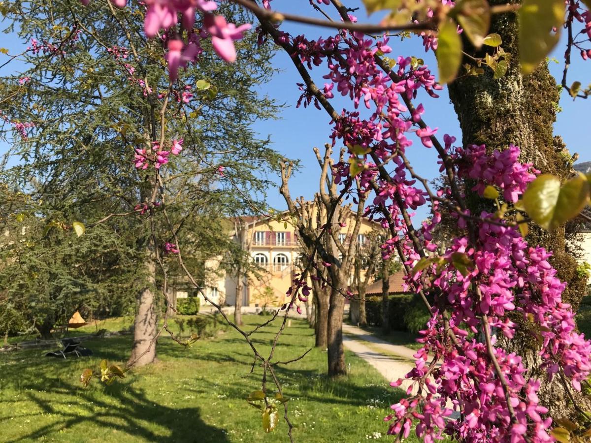Logis Hotel Restaurant Le Castel Fleuri Saint Jean en Royans Bagian luar foto